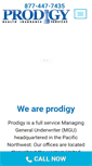 Mobile Screenshot of prodigystoploss.com